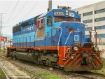 FXE SD40-2 with FNM blue scheme